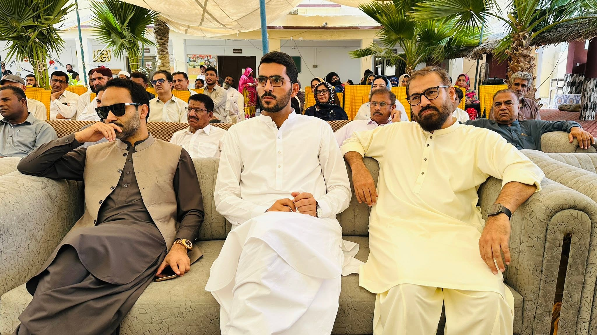 Guests at the World Thalassemia Day program, KTCC Turbat